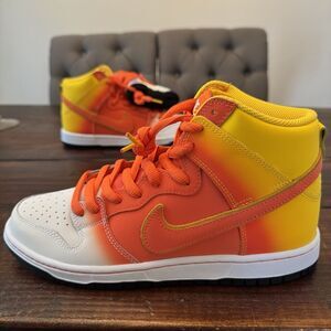 Nike SB Dunk High Sweet Tooth Candy Corn Shoes
